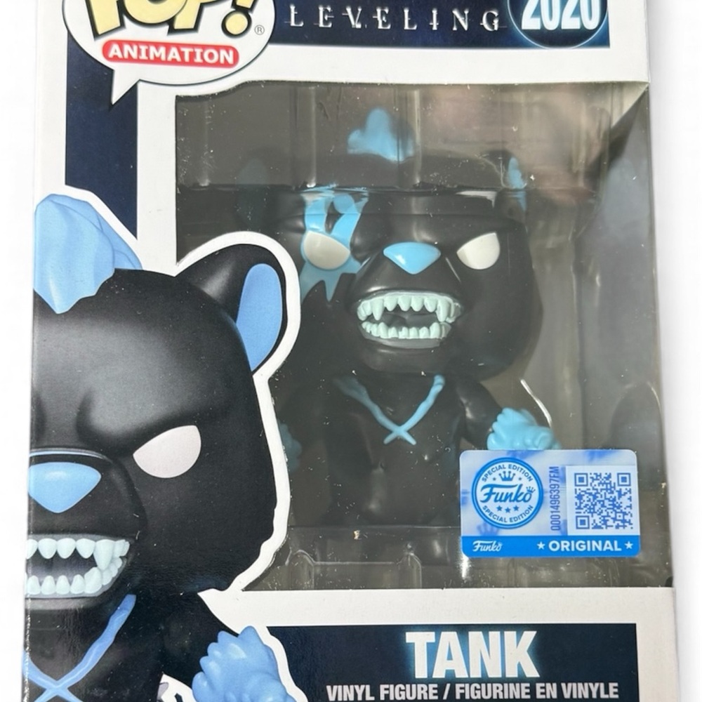 Funko Collectible Box with Blue and Black Accents